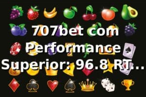 📊 707bet com Performance Superior: 96.8% RTP e Saques PIX em 2.3 Minutos